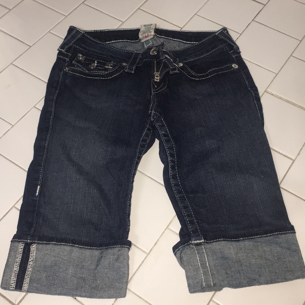 True Religion Knee Length Shorts